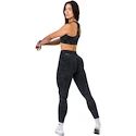 Reggiseno da donna Nebbia NEBBIA x OLYMPIA Washed Medium-Support Sports Bra GOLDEN AGE 778 black