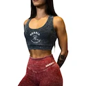 Reggiseno da donna Nebbia NEBBIA x OLYMPIA Washed Medium-Support Sports Bra GOLDEN AGE 778 black