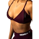 Reggiseno da donna Nebbia STRONG BEAUTY Medium-Support Sports Bra TWIST-KNOT 423 dark red
