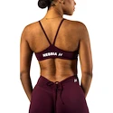 Reggiseno da donna Nebbia STRONG BEAUTY Medium-Support Sports Bra TWIST-KNOT 423 dark red