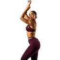Reggiseno da donna Nebbia STRONG BEAUTY Medium-Support Sports Bra TWIST-KNOT 423 dark red