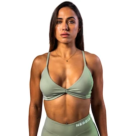 Reggiseno da donna Nebbia STRONG BEAUTY Medium-Support Sports Bra TWIST-KNOT 423 light green
