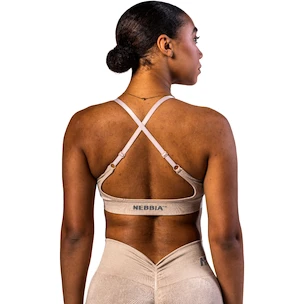 Reggiseno da donna Nebbia TOTALLY SEAMLESS Medium-Support Sports Bra 305 cream