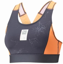 Reggiseno da donna Puma Run First Mile High Impact Bra Parisian Night