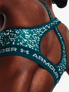 Reggiseno da donna Under Armour  Crossback Mid Print-GRN XS