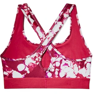 Reggiseno da donna Under Armour  Mid Crossback Printed Pink  XS