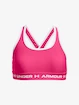 Reggiseno da ragazza Under Armour  G Crossback Mid Solid-PNK M