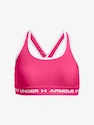 Reggiseno da ragazza Under Armour  G Crossback Mid Solid-PNK M