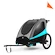 Rimorchio bici bambini Kinderkraft Nava Hawaiian Blue