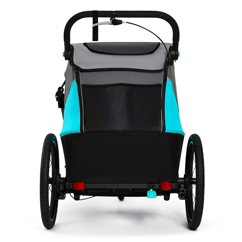 Rimorchio bici bambini Kinderkraft Nava Hawaiian Blue