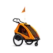 Rimorchio bici bambini S'Cool TaXXi Kids Pro two Orange