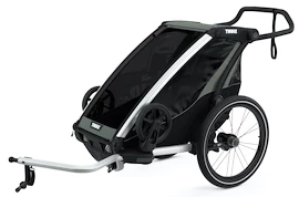 Rimorchio bici bambini Thule Chariot Lite 1 Grey