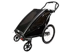 Rimorchio bici bambini Thule Chariot Sport 2 Black