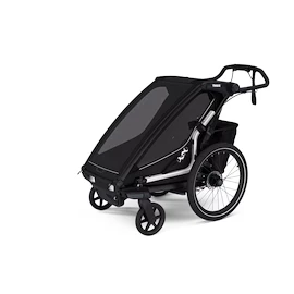 Rimorchio bici bambini Thule Chariot Sport 2 single black