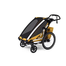 Rimorchio bici bambini Thule Chariot Sport 2 single natural gold