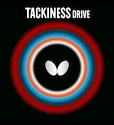 Rivestimento racchetta Butterfly  Tackiness D (Drive)  Nero, 1,3 mm