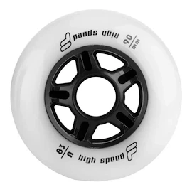 Rotella Fila 90 mm 83A 6-Pack White