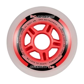 Ruote con cuscinetti Powerslide One Complete 84 mm 82A + ABEC 5 + 8 mm Spacer 8-Pack