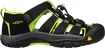 Sandali per bambini Keen  Newport H2 JR Black/Lime Green