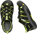 Sandali per bambini Keen  Newport H2 JR Black/Lime Green