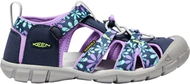 Sandali per bambini Keen Seacamp II CNX JR Black Iris/African Violet