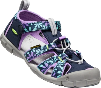 Sandali per bambini Keen  Seacamp II CNX JR Black Iris/African Violet