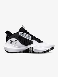 Scarpe da basket per ragazzi Under Armour GS Lockdown 6-WHT