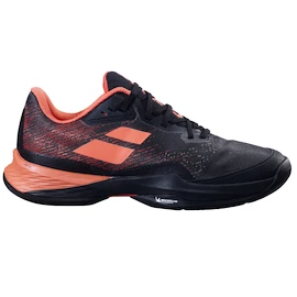 Scarpe da tennis da donna Babolat Jet Mach 3 AC Women Black/Living Coral