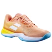 Scarpe da tennis da donna Babolat Jet Mach 3 AC Women Coral/Gold Fusion