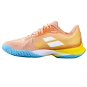 Scarpe da tennis da donna Babolat Jet Mach 3 AC Women Coral/Gold Fusion