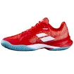 Scarpe da tennis da donna Babolat Jet Mach 3 AC Women Fiesta Red