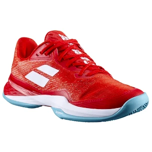 Scarpe da tennis da donna Babolat Jet Mach 3 AC Women Fiesta Red