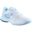 Scarpe da tennis da donna Babolat Jet Mach 3 All Court Women White/Angel Blue