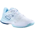 Scarpe da tennis da donna Babolat Jet Mach 3 All Court Women White/Angel Blue