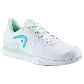 Scarpe da tennis da donna Head Sprint Pro 3.5 Clay White/Aqua