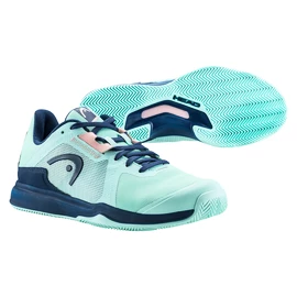 Scarpe da tennis da donna Head Sprint Team 3.5 Clay Aqua/Dark Blue