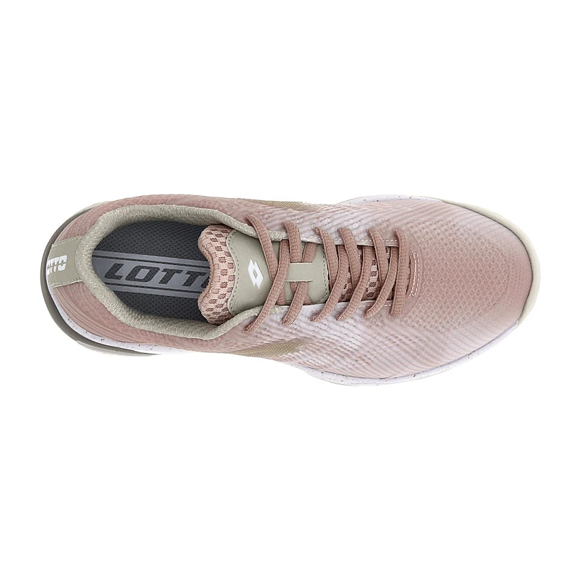 Scarpe da tennis da donna Lotto Mirage 300 III Clay W All White/Light Platino