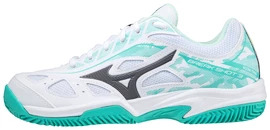 Scarpe da tennis da donna Mizuno Break Shot 3 Clay White/Iron Gate