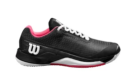 Scarpe da tennis da donna Wilson Rush Pro 4.0 W Clay Black/Hot Pink