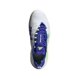 Scarpe da tennis da uomo adidas  Barricade M White/Green/Ink