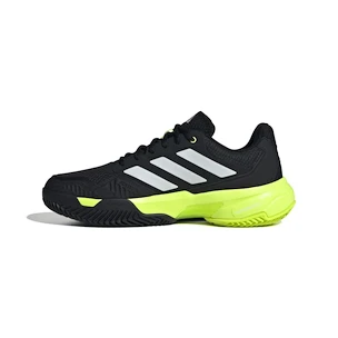 Scarpe da tennis da uomo adidas  Courtjam Control 3 Clay Carbon/Lucid Lemon