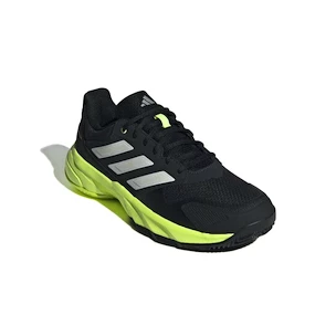 Scarpe da tennis da uomo adidas  Courtjam Control 3 Clay Carbon/Lucid Lemon