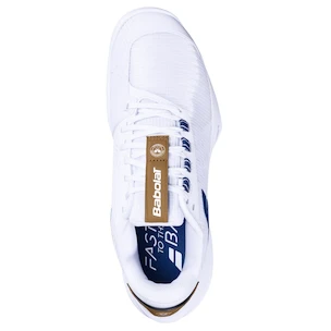 Scarpe da tennis da uomo Babolat Jet Tere 2 AC Wimbledon Men White/Blue Navy