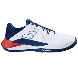 Scarpe da tennis da uomo Babolat Propulse Fury 3 AC M White/Estate Blue