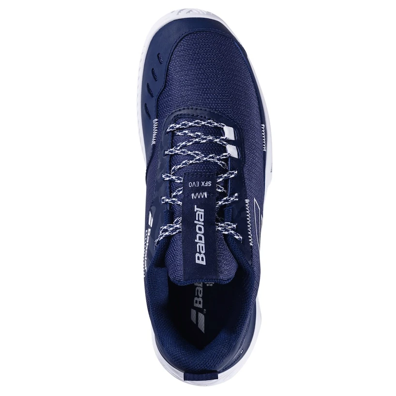 Scarpe da tennis da uomo Babolat SFX Evo All Court Men Dark Blue/White