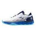 Scarpe da tennis da uomo Mizuno Wave Enforce Court CC White/Estate Blue/River Blue   EUR 45