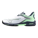 Scarpe da tennis da uomo Mizuno Wave Exceed Tour 6 CC White/India Ink/Neo Mint  EUR 43