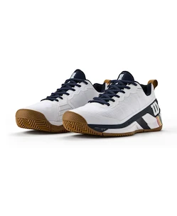 Scarpe da tennis da uomo Wilson Rush Pro 4.5 Clay White/Navy Roland Garros  EUR 42 2/3