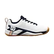 Scarpe da tennis da uomo Wilson Rush Pro 4.5 Clay White/Navy Roland Garros  EUR 42 2/3