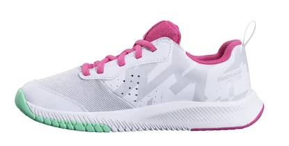 Scarpe da tennis junior Babolat Pulsion All Court JR Dark White/Red